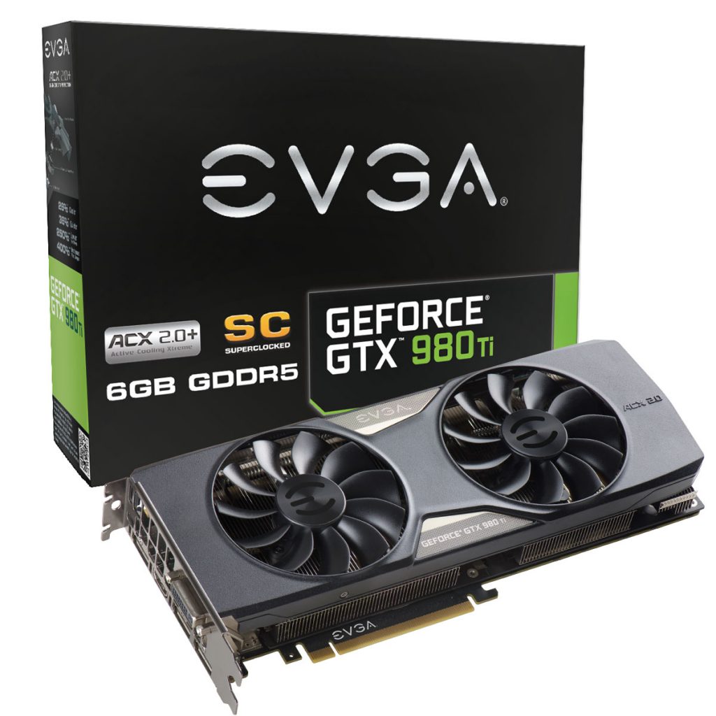 EVGA GeForce GTX 980 Ti Superclocked 6GB DDR5 384-bit